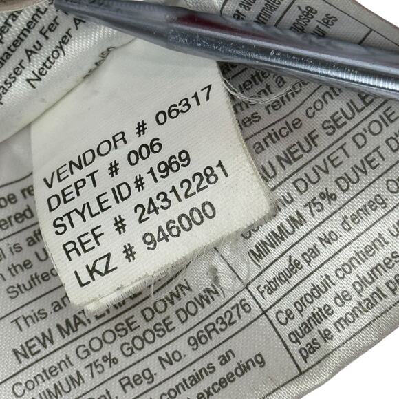 Eddie Bauer Men's Chore Coat SZ Large Tall Field Jacket Distressed Goose Down - Picture 12 of 16